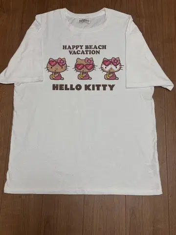 오키나와 한정판 일광화상 키티 T셔츠