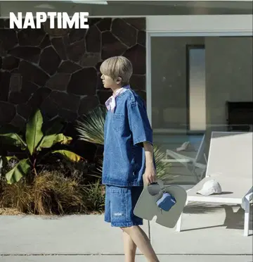 NAPTIME 인디고 숏 팬츠 M