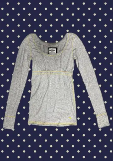 abercrombie tops gray