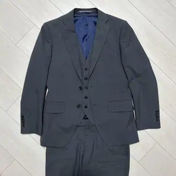 Perfect Suit FActory 3피스 수트 수트 베스트 그레이