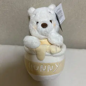 푸우 허니 포트 포함 봉제 인형