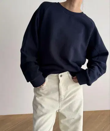 CANAL JEAN/EI mar 워싱 컴팩트 트레이닝복