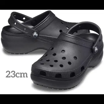 Crocs 블랙 클로그 샌들