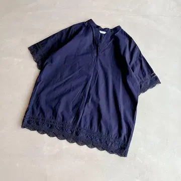 KAMAKURA 가마쿠라 셔츠 자수 블라우스 셔츠 블라우스 컷워크