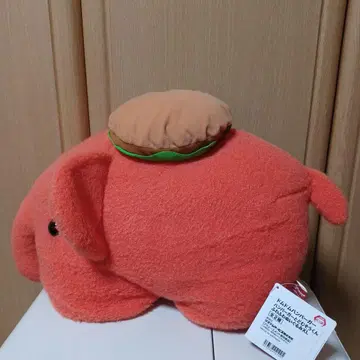 DOMDOM 코끼리 봉제 인형 햄버거 포함