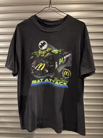 배트맨 맥도날드 나스카 맥도날드 NASCAR 90s 구제 의류