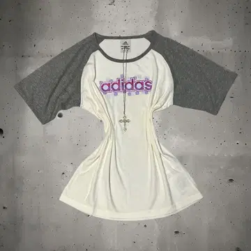 y2k adidas 헤이세이 갸루 로고 반짝반짝 피치t 그런지 맥브링