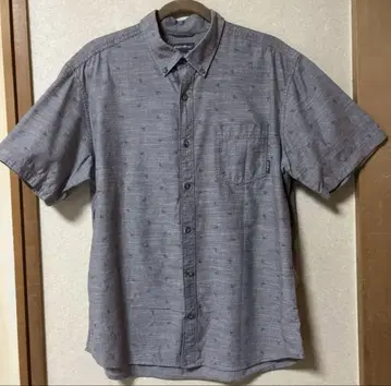 Eddie Bauer 반팔 셔츠 L 사이즈 그레이 계열