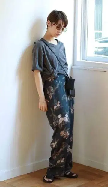 todayful vintage aloha pants/투디풀/요시다 레이카