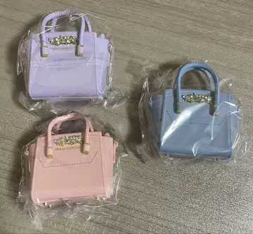 질 바이 질 스튜어트 미니 비쥬 로얄 토트 키링