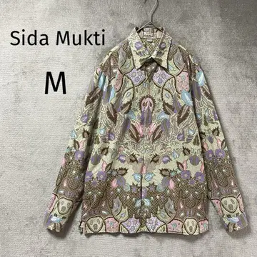 Sida Mukti/긴팔 셔츠/M/바틱 인도네시아 올 패턴