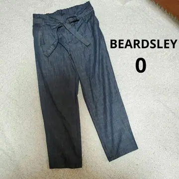 비어즐리 BEARDSLEY 데님 테이퍼드 팬츠 0 일본제