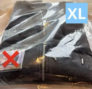 Le Sserafim 팝업 GR8 지퍼 업 후드 XL