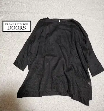URBAN RESEARCH DOORS 린넨 와이드 튜닉 어반 리서치