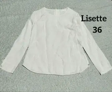 lisette 리제타 린넨 긴팔 블라우스 36 일본제 린넨