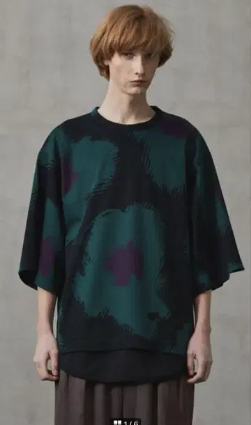 미사용 사이즈 2 shareef FLOWER JQ S/S BIG-T