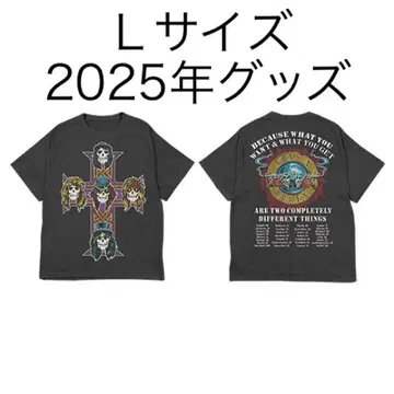Guns N' Roses 2025 건즈 JAPAN 투어 티셔츠 L 사이즈
