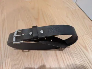 새상품급 TANNER GOODS 벨트 28 블랙 made in usa