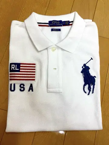 [새상품급] Polo Ralph Lauren 스키니핏 피케 셔츠 M