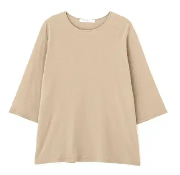 ETRE TOKYO 박스 실루엣 오버 사이즈 Tee 베이지