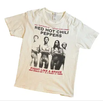 RED HOT CHILI PEPPERS 티셔츠 렛치리 L 길단