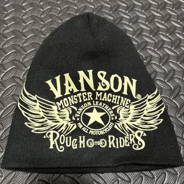 VANSON 몬스터 머신 비니 블랙