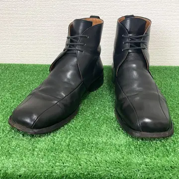 폴스미스 가죽 겉깃털 부츠 하이컷