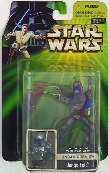 TOMY SNEAK PREVIEW JANGO FETT 3.5인치