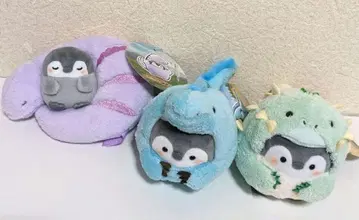 코우펜짱 공룡 박람회 봉제 인형 3종