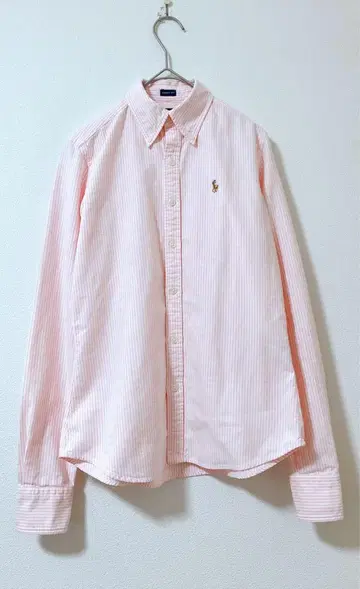 랄프 로렌 RALPH LAUREN 포니 자수 버튼 다운 셔츠 긴팔