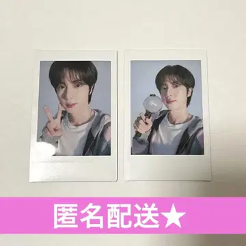 BTS 진 RUNSEOKJIN JAPAN 인스턴트 포토 카드 2장
