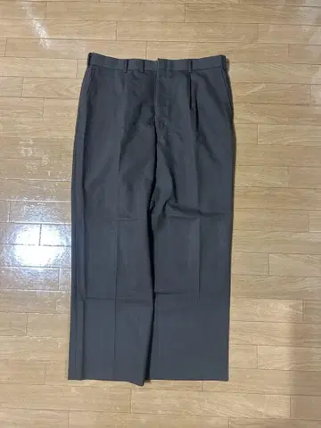 90s unknown 와이드 슬랙스 와이드 빈티지 구제 의류 투 턱