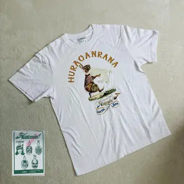 새상품급 하오민 HAOMING 반팔 티셔츠 프로레슬링 화이트 S