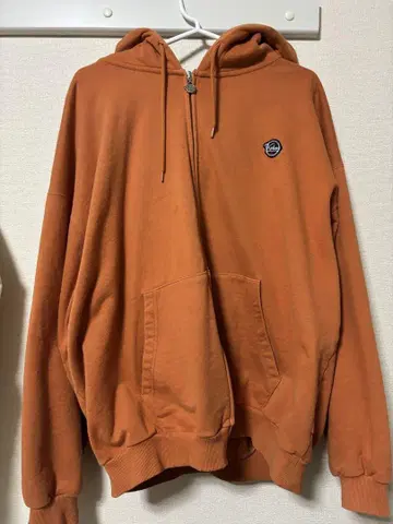 Keboz 지퍼 후드티 오렌지