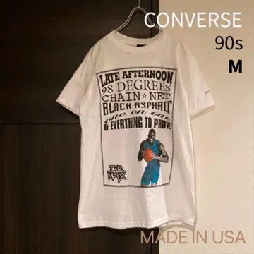 90년대 USA 제작 Larry Johnson 컨버스 티셔츠 레어