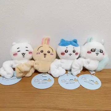 치이카와 봉제 인형 스크런치 총 4종 세트