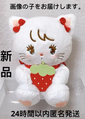 mikko characters 딸기 BIG 봉제 인형 무스