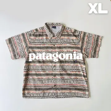 Patagonia 1997년 제작 반팔 A/C 셔츠 네이티브 무늬 XL