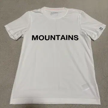 MAMMUT MOUNTAINS 티셔츠 S 사이즈 화이트