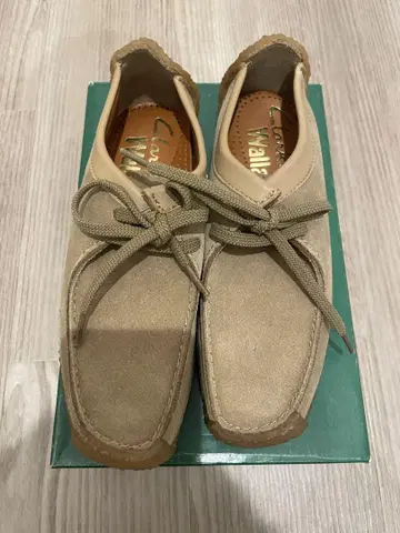 Clarks wallabees 나탈리 베이지 UK4