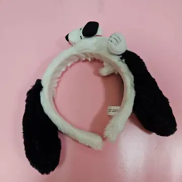 스누피 귀 머리띠