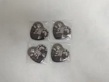 닌자 타마 란타로 난자 타운 자토 콘나몬 캔뱃지 하트 캔뱃지