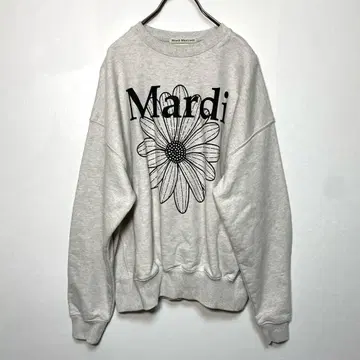Mardi Mercredi 마르디메크르디 로고 프린트 트레이닝복