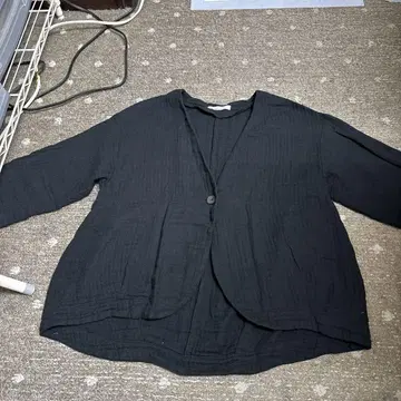 blue willow 노카라 블랙 자켓 부드러운 소재