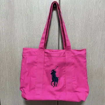 랄프 로렌 토트백 핑크