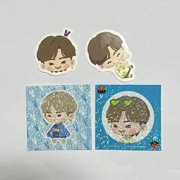 BTS Island 인더솜 스시로 V 피크 스티커