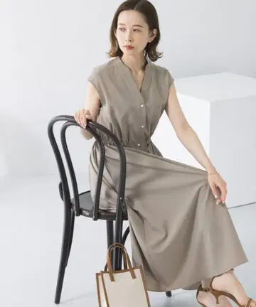 셔츠 원피스 어반 리서치 로쏘 FREE MOCHA