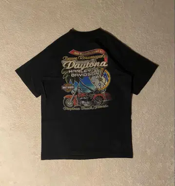 Harley Davidson Graphic T-Shirt L 구제 의류