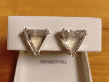 SWAROVSKI 스와로브스키 이어커프 2개 세트 트라이앵글