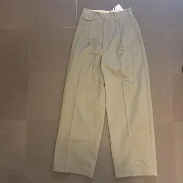 AURALEE 카키 치노 팬츠 사이즈 0